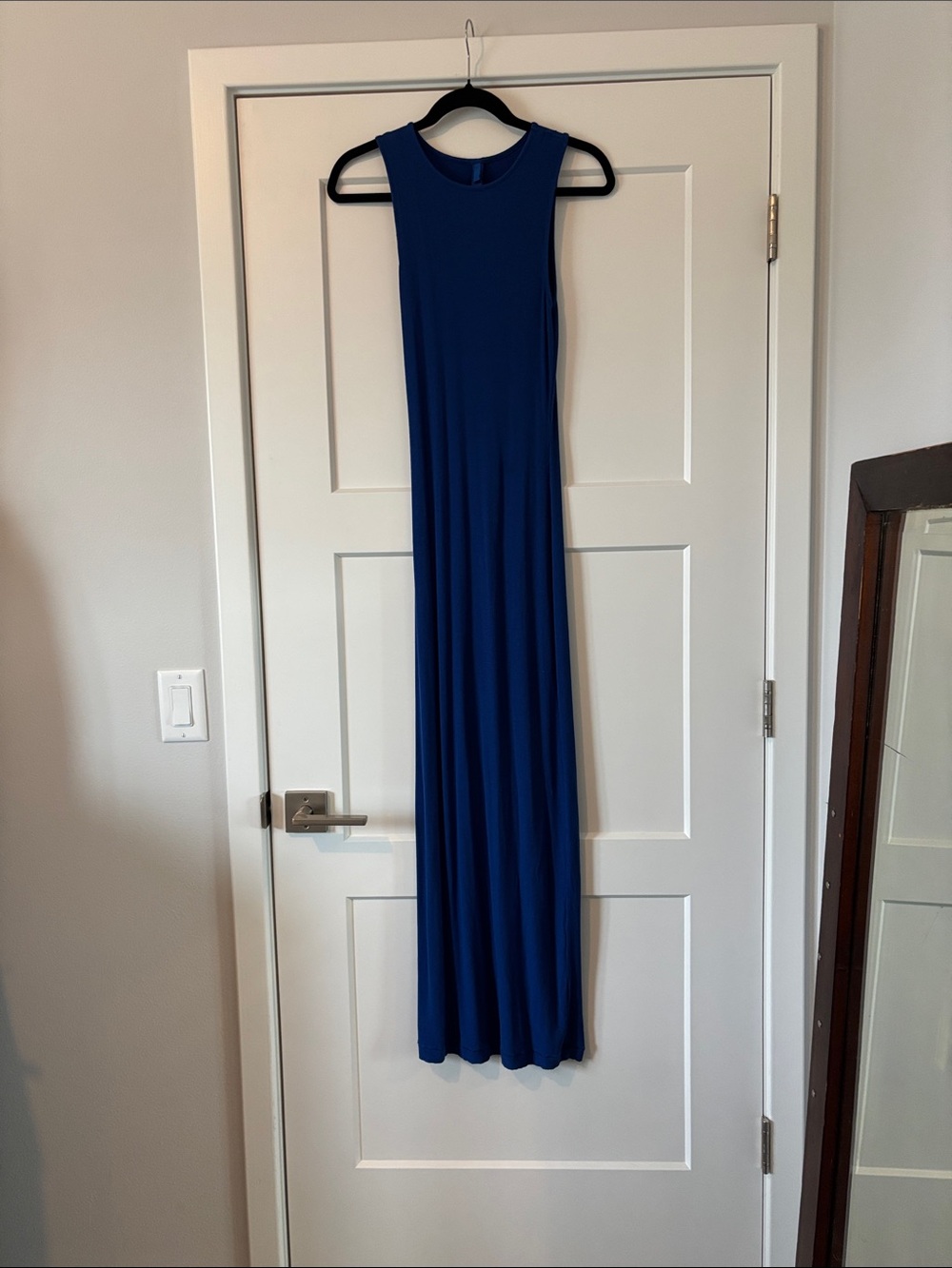 SKIMS Vibrant Blue Maxi Dress M